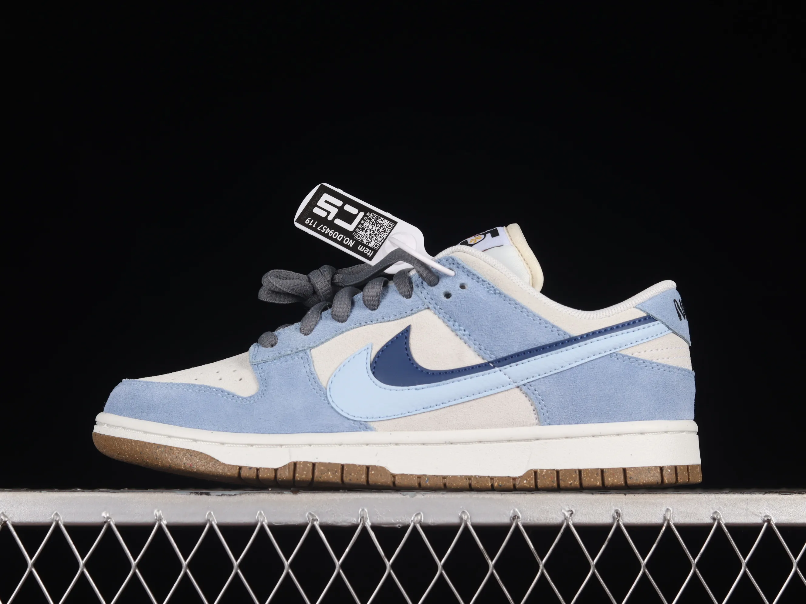 All categories Nk SB Dunk series Nk SB Dunk Low low-top sneakers Nk SB Dunk Low "85" coconut milk blue SB low-top sports and leisure sneakers DO9457-119